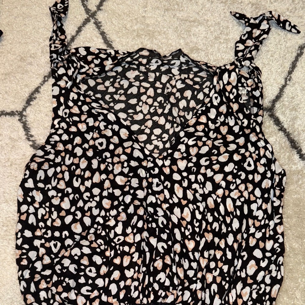 Leopard Print Women's bodysuit